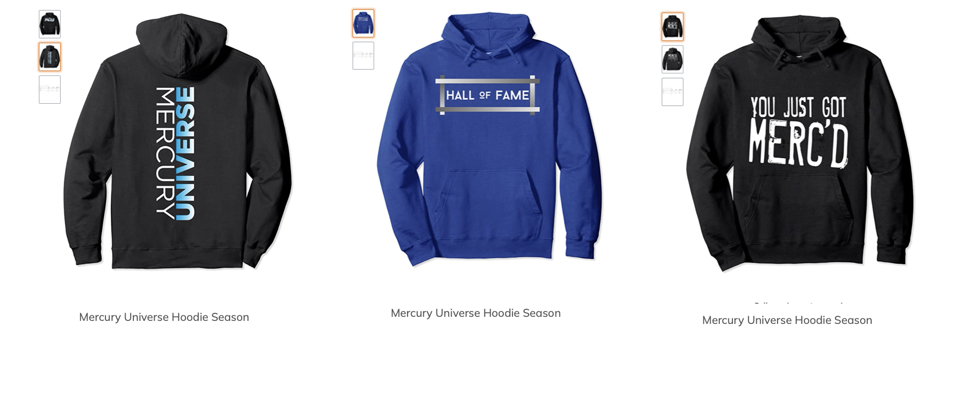 Mercury Universe - Merc'd definition Hoodie